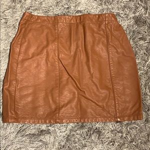 Brown Skirt